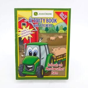 John Deere Activity Book with Stickers Pull-Out Poster & Growth Chart 2006